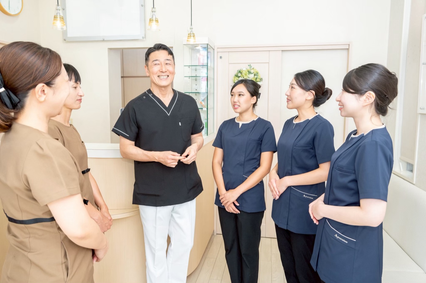 理事長とスタッフが語り合うあつたの森歯科クリニック