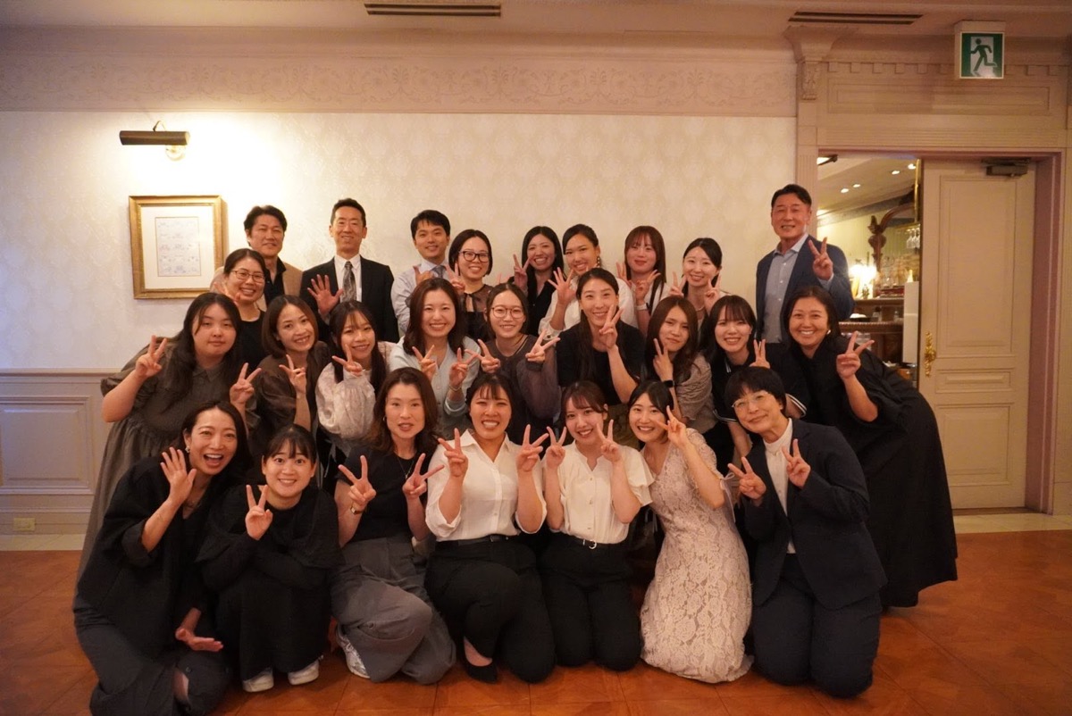 入社式の様子