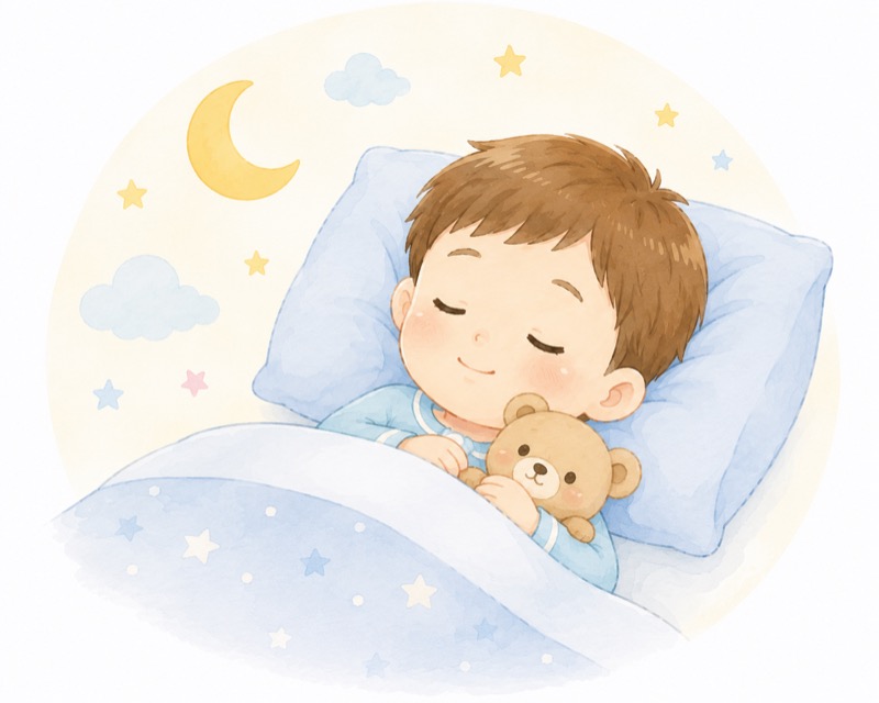鼻呼吸ができて、ぐっすり眠れる